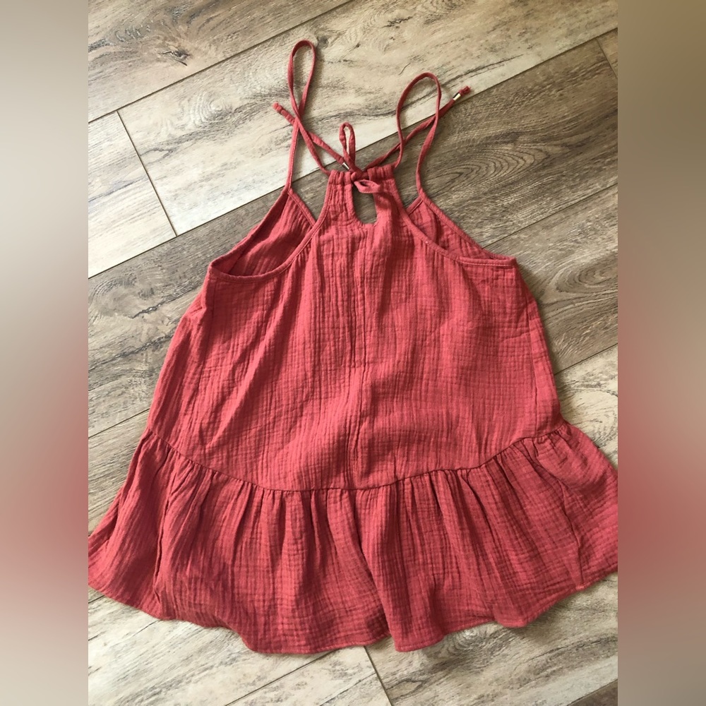 Summer top-coral/rose color brand new